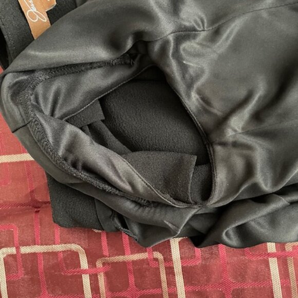 Jessica VTG - sheath dress  - black - with large bow   - cap sleeves - size 12 - Picture 8 of 8